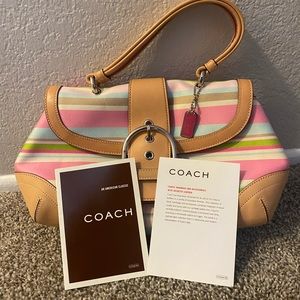 Coach Multi-Color Vintage Purse